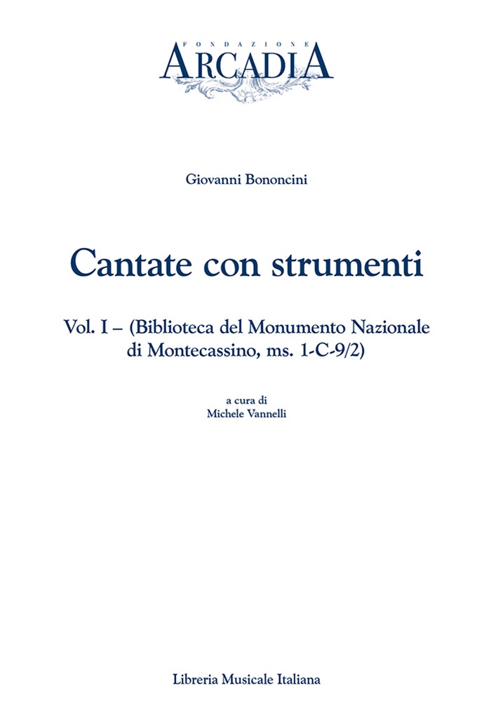 Cantate con strumenti, Vol