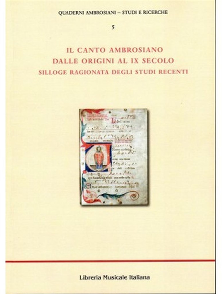 Il Canto Ambrosiano Dalle Origine