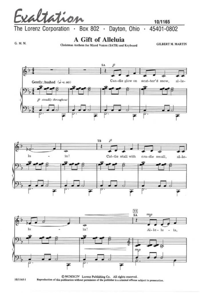 A Gift Of Alleluia