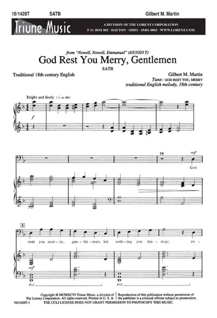 God Rest You Merry, Gentlemen