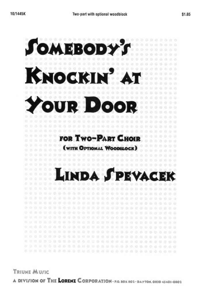 Somebody's Knockin' At Your Door