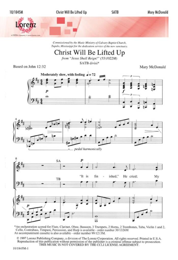Christ Will Be Lifted Up