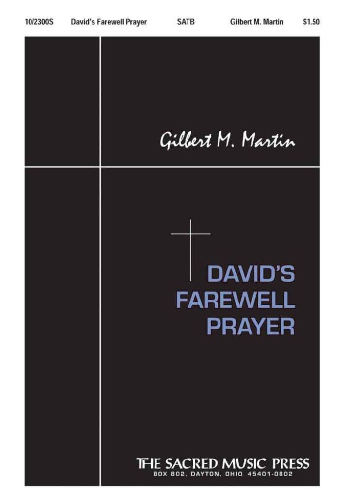 David's Farewell Prayer