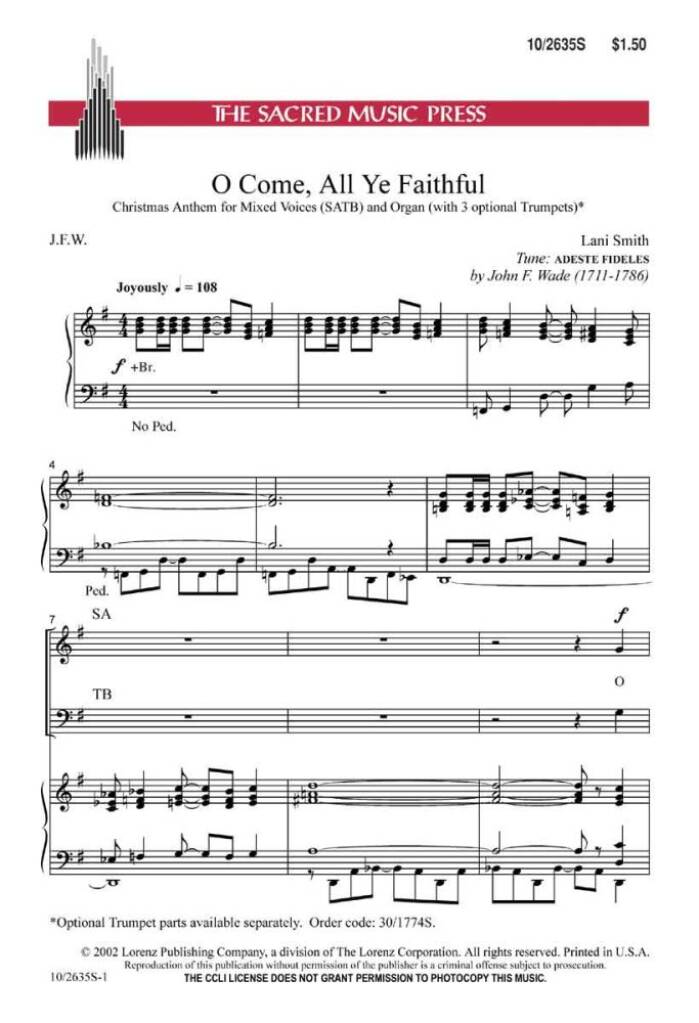 O Come, All Ye Faithful