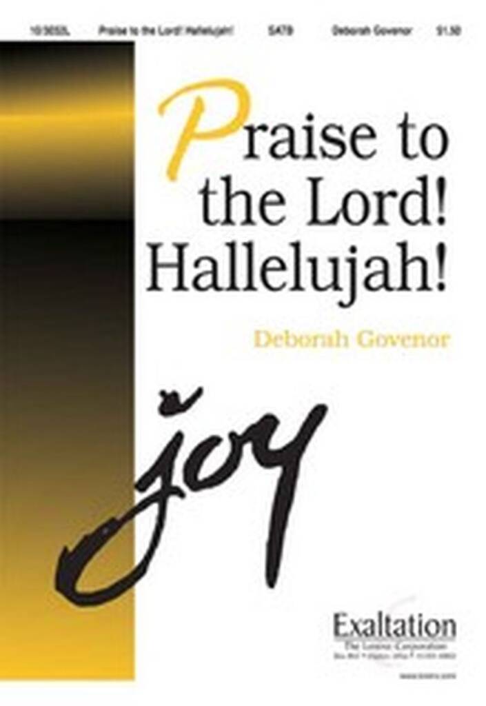 Praise To The Lord, Hallelujah