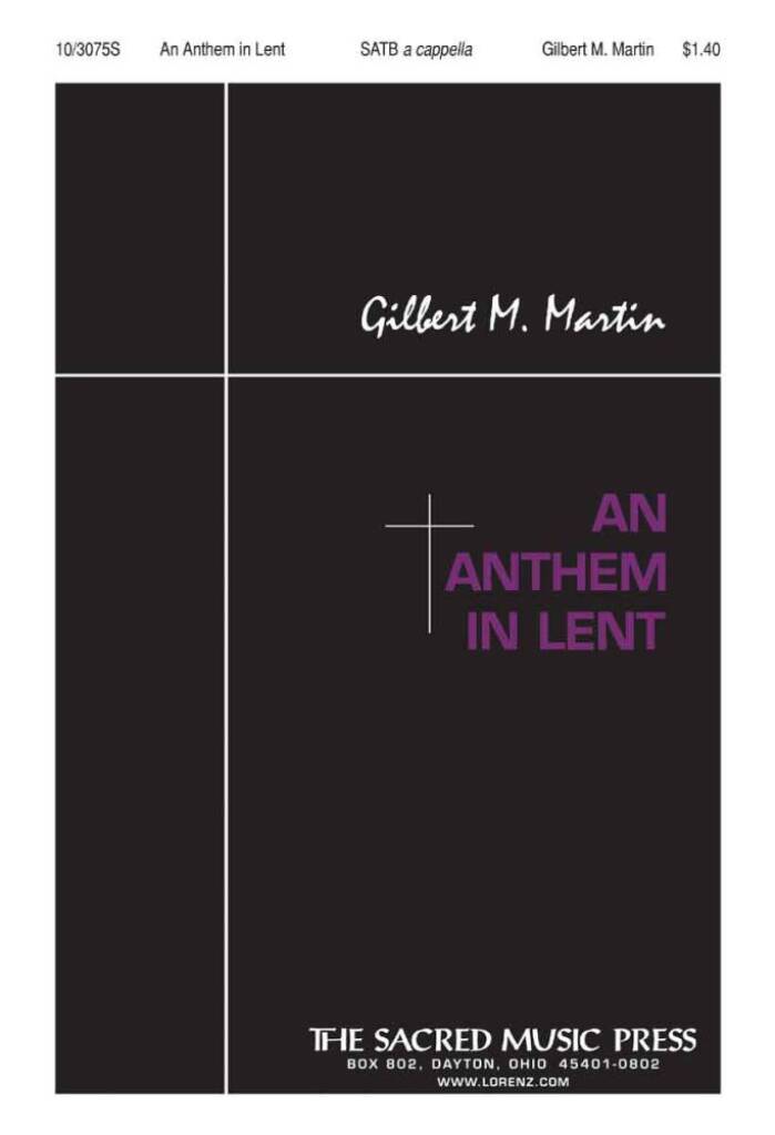 An Anthem In Lent