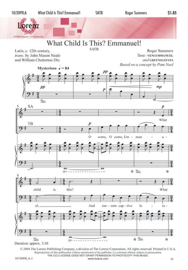 What Child Is This? Emmanuel!