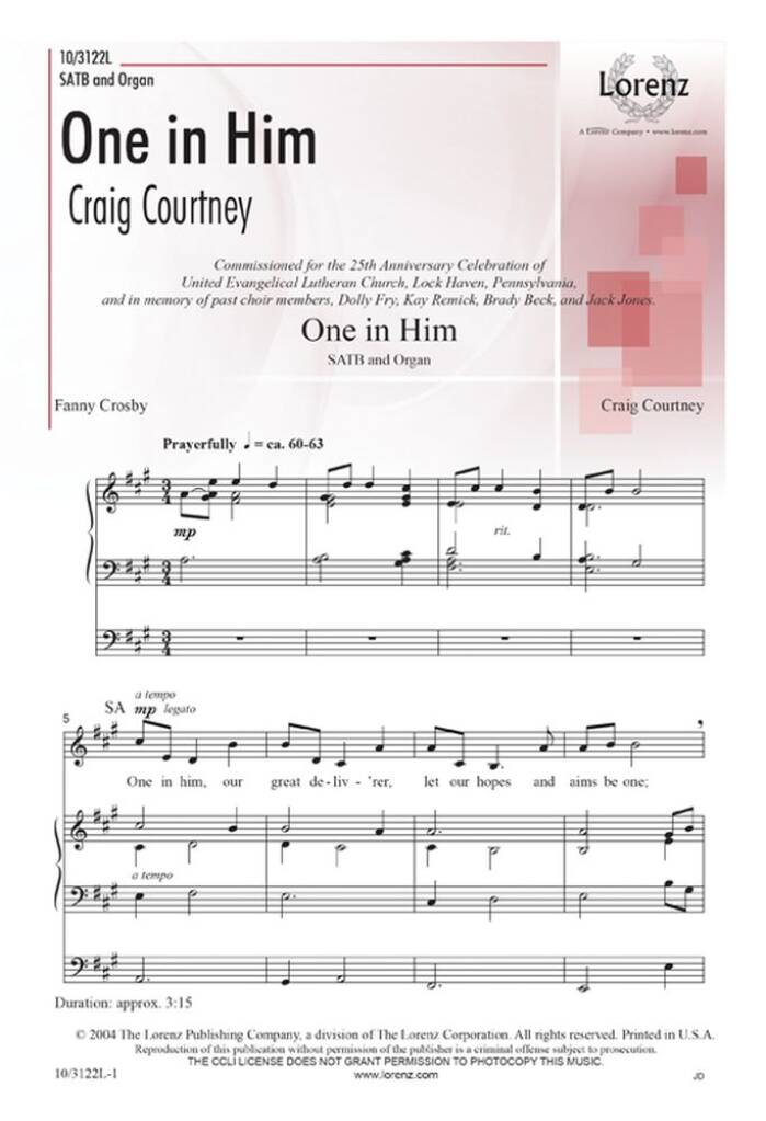 One In Him