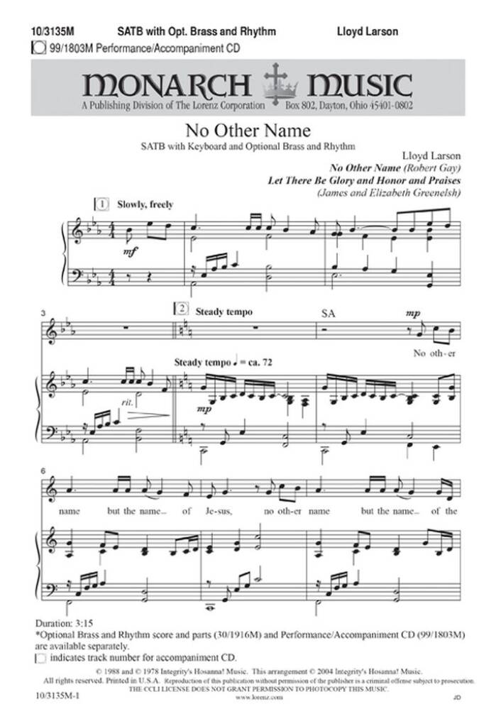No Other Name