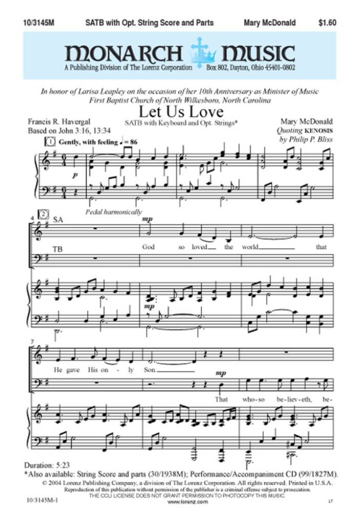 Let Us Love