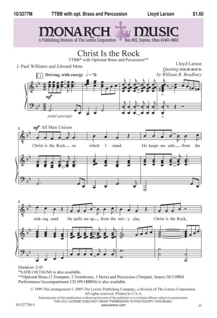 Christ Is The Rock