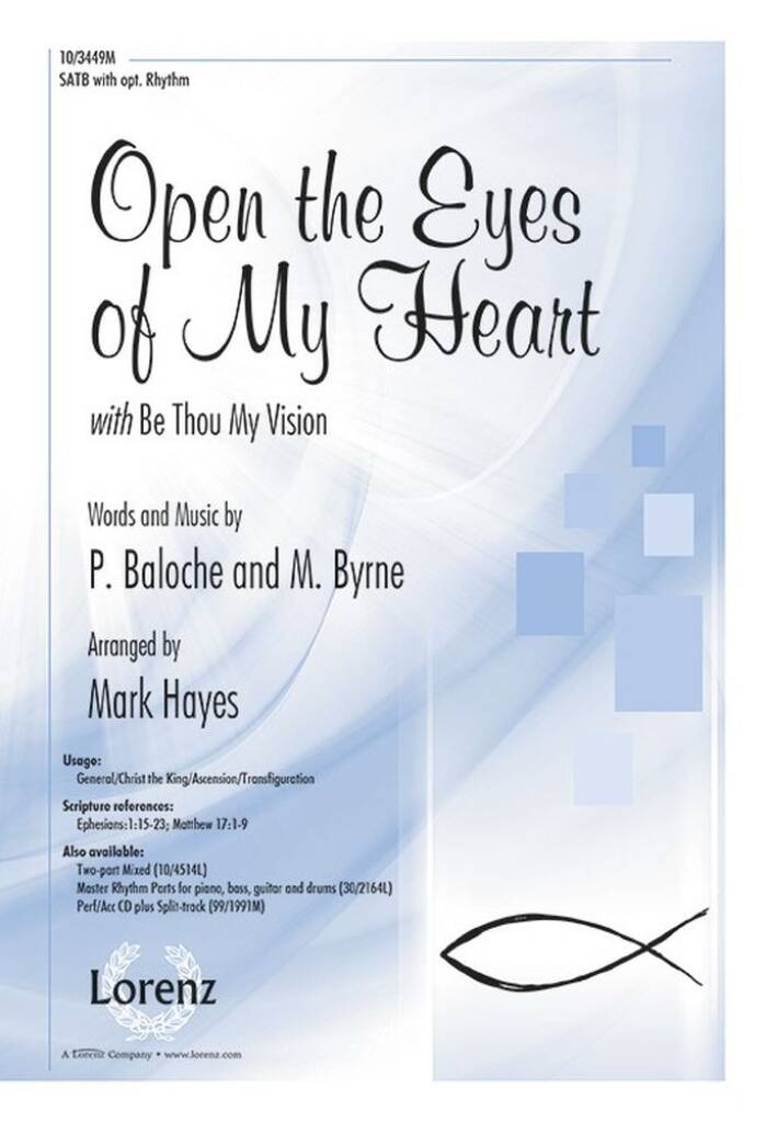 Open The Eyes Of My Heart With Be Thou My Vision