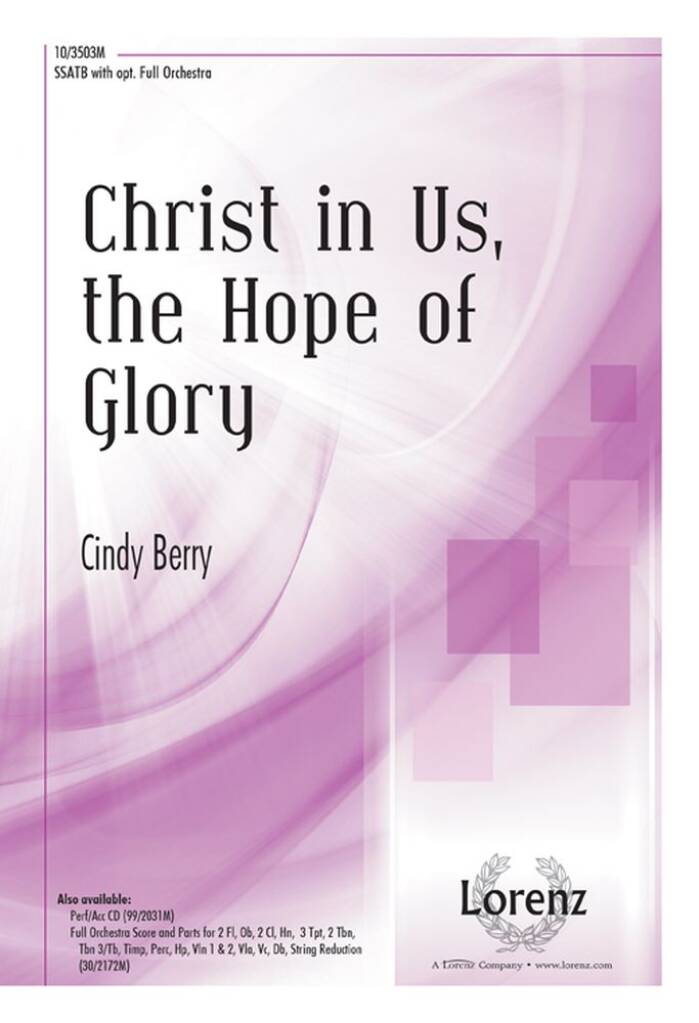 Christ In Us, The Hope Of Glory