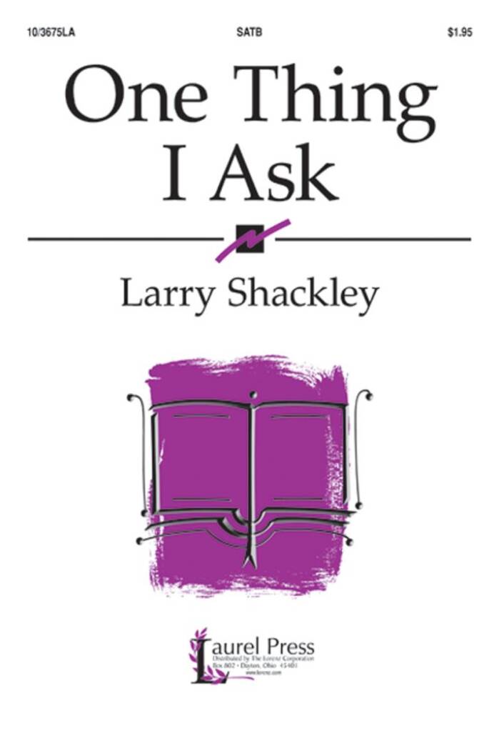 One Thing I Ask