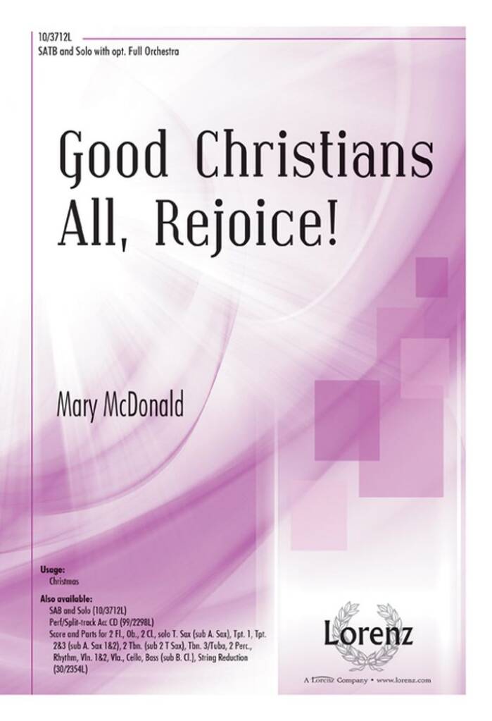 Good Christians All, Rejoice!