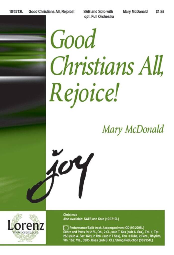 Good Christians All, Rejoice!