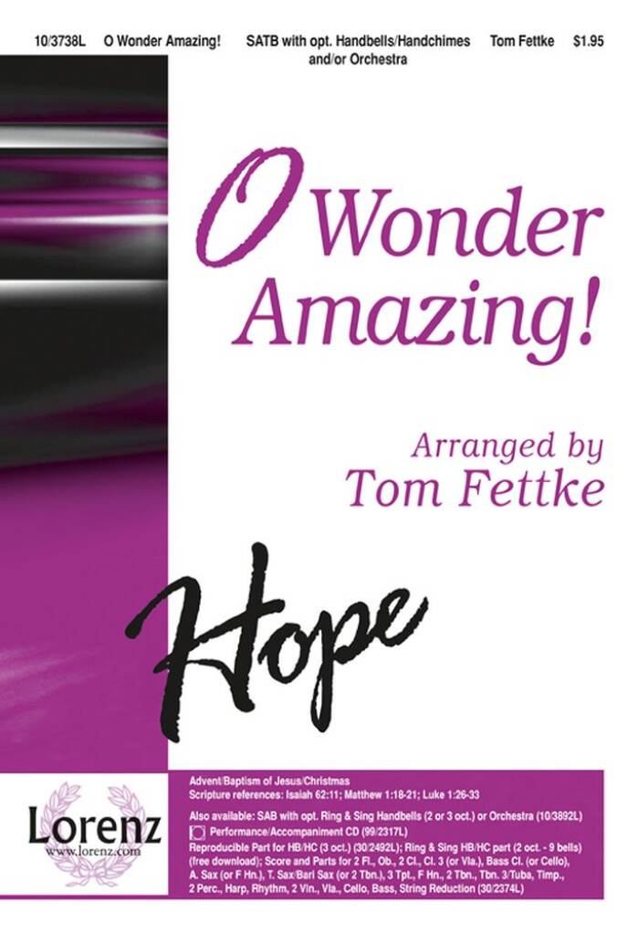 O Wonder Amazing!