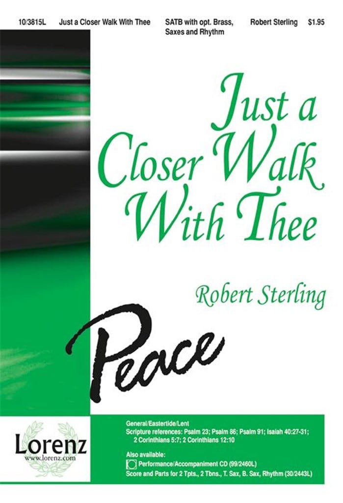 Just a Closer Walk With Thee
