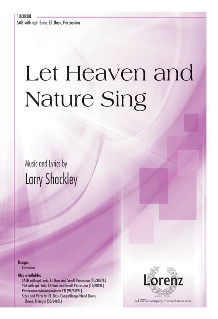Let Heaven and Nature Sing