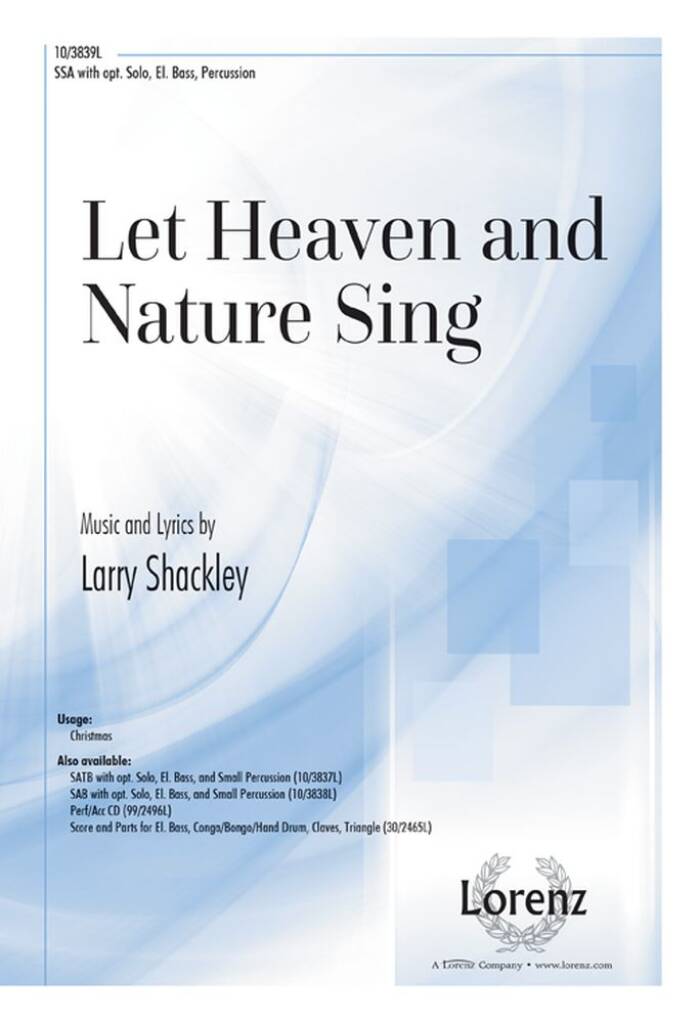 Let Heaven and Nature Sing