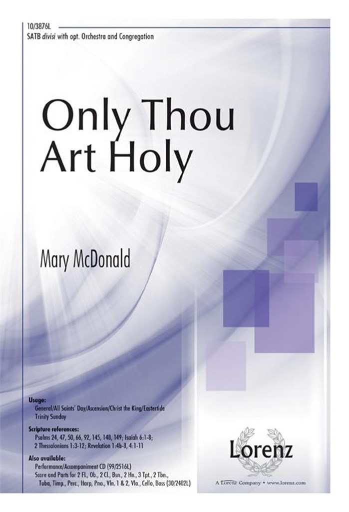 Only thou art holy