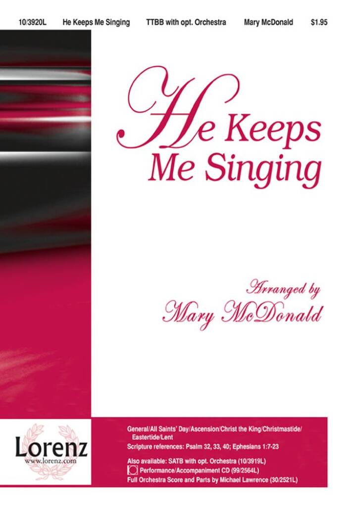 He Keeps Me Singing