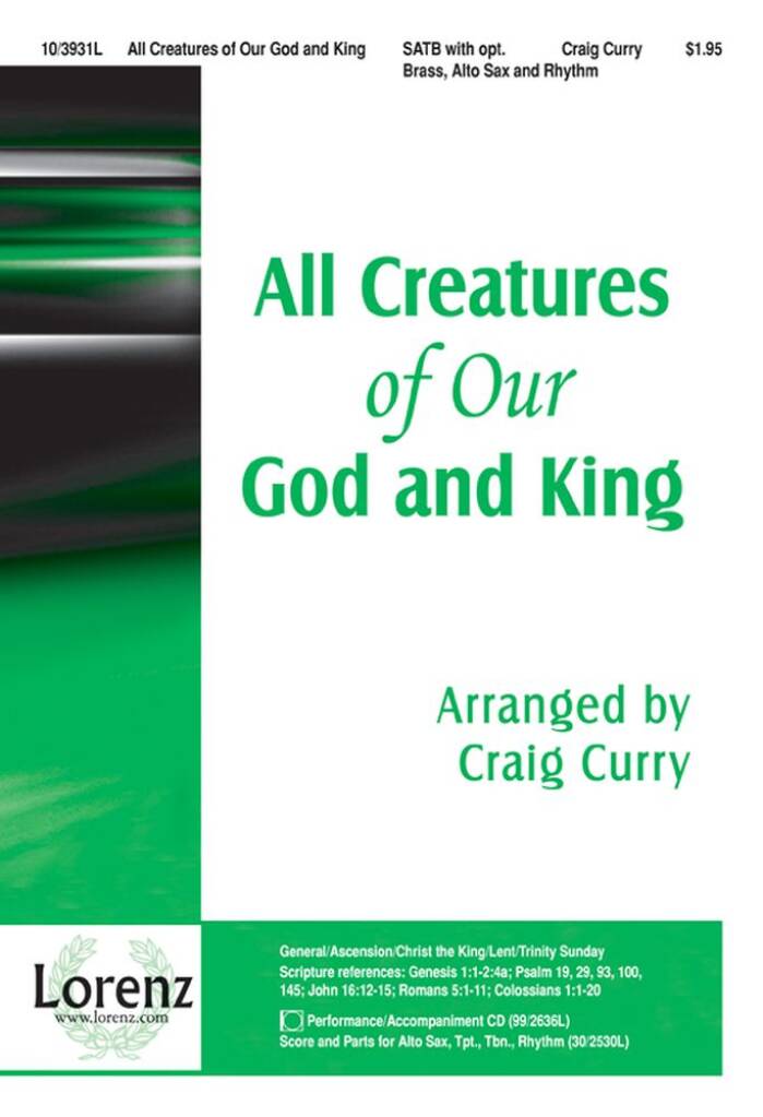 All Creatures Of Our God and King