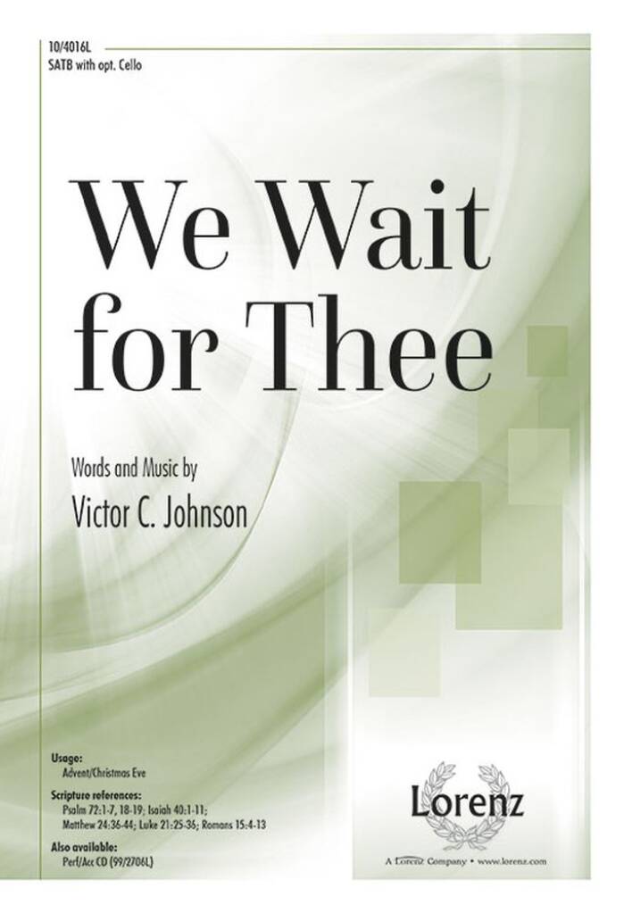 We Wait For Thee