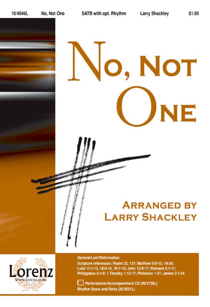 No, Not One