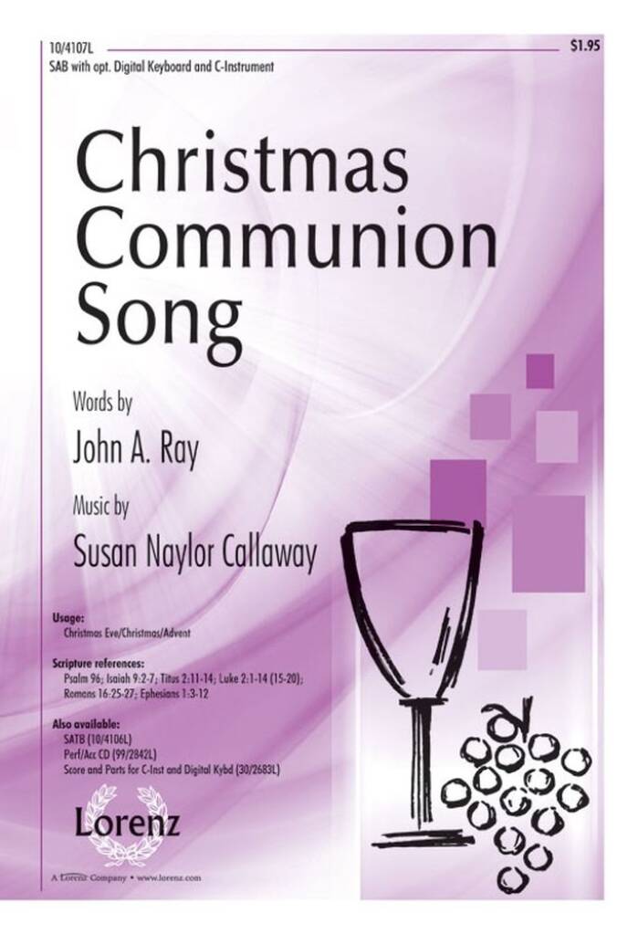 Christmas Communion Song