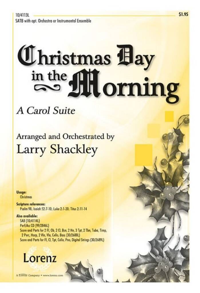 Christmas Day In The Morning