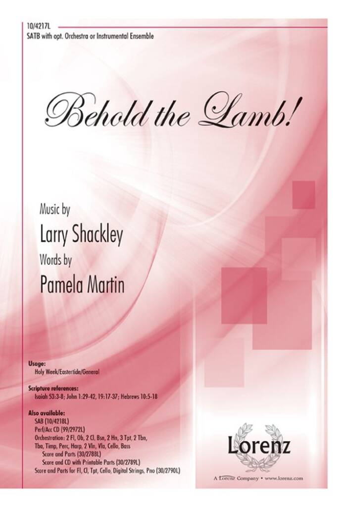 Behold The Lamb!