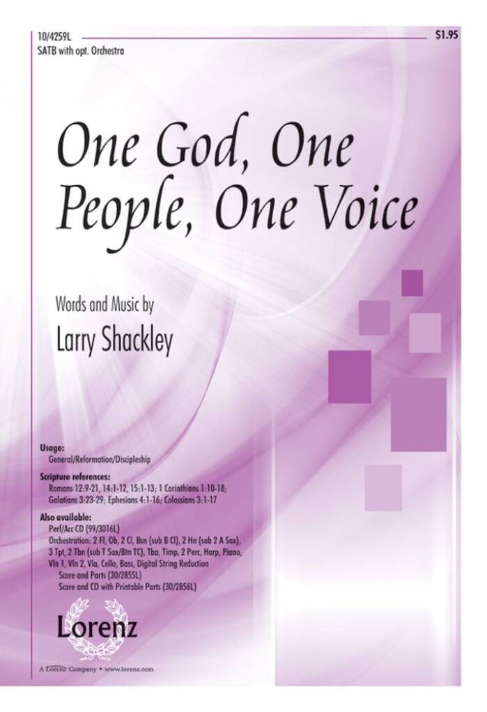 One God, One People, One Voice