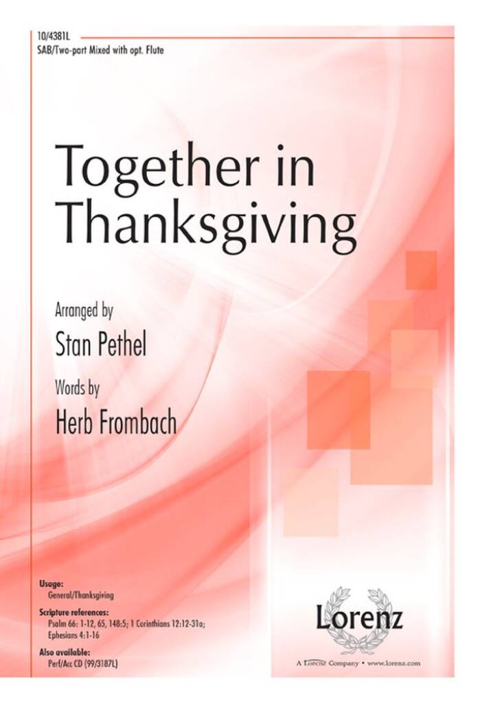 Together In Thanksgiving