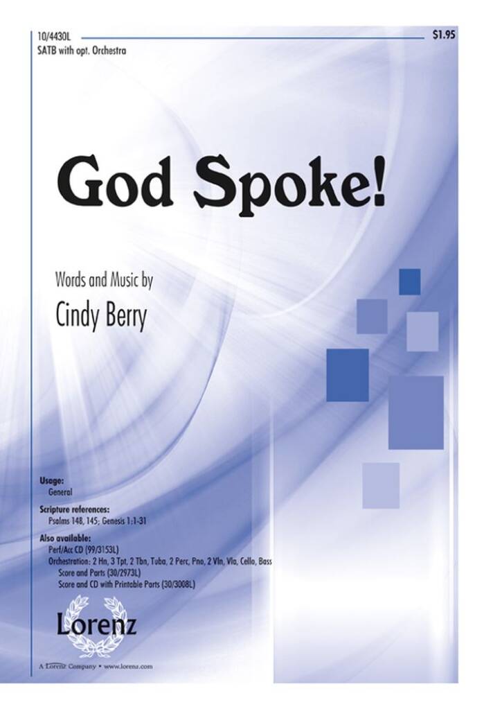 God Spoke!