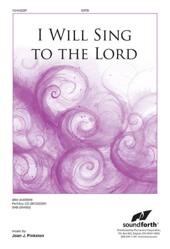 I Will Sing To The Lord