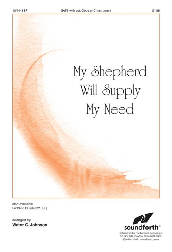 My Shepherd Will Supply My Need