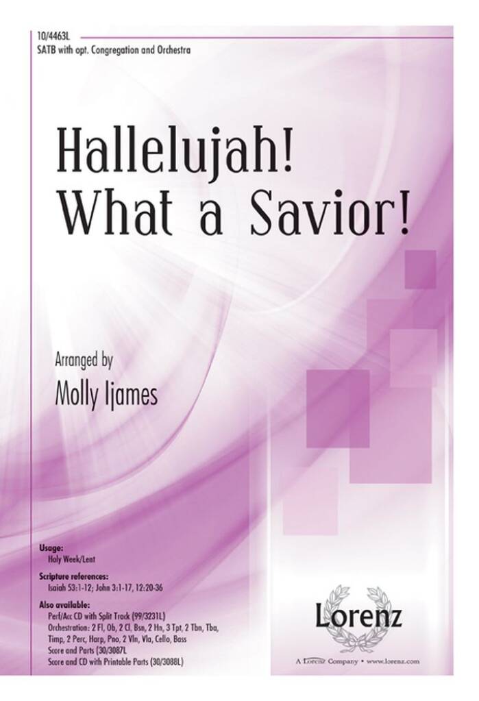 Hallelujah! What A Savior!