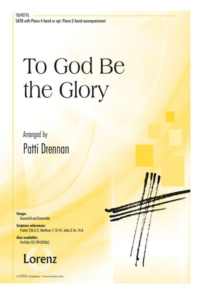 To God Be The Glory