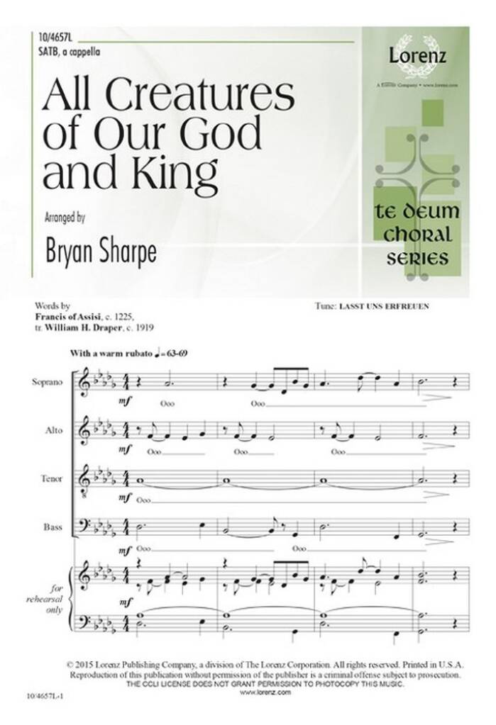 All Creatures Of Our God and King