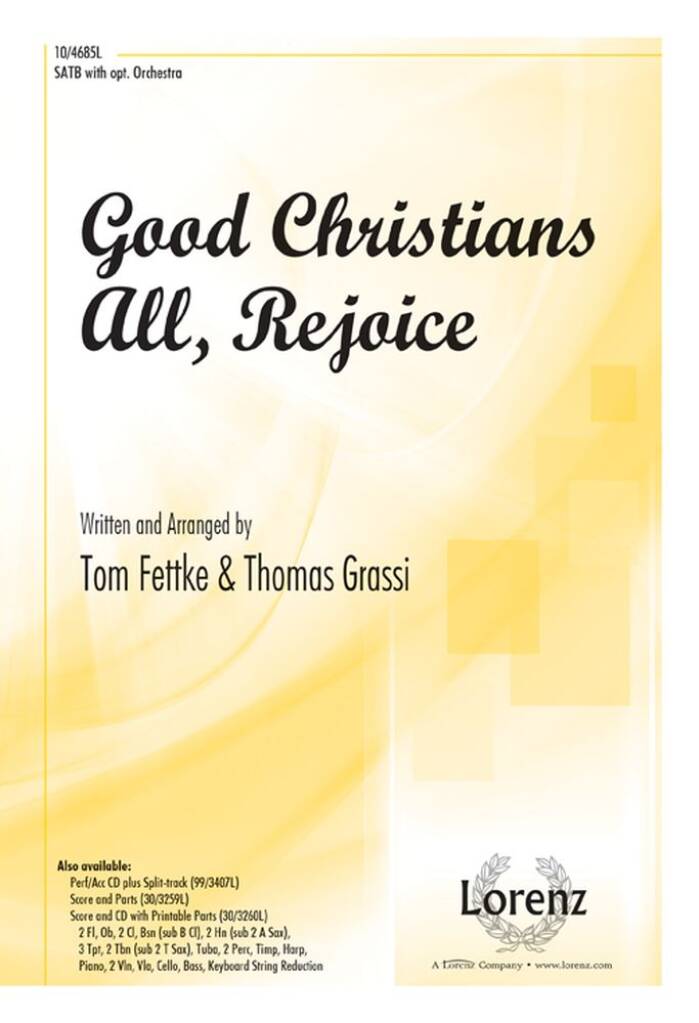 Good Christians All, Rejoice