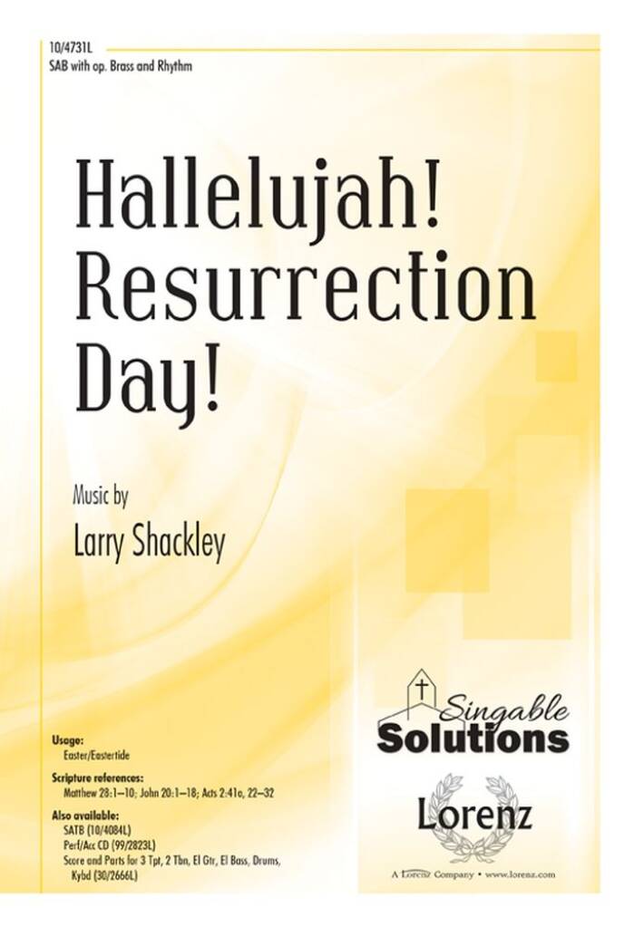 Hallelujah! Resurrection Day!