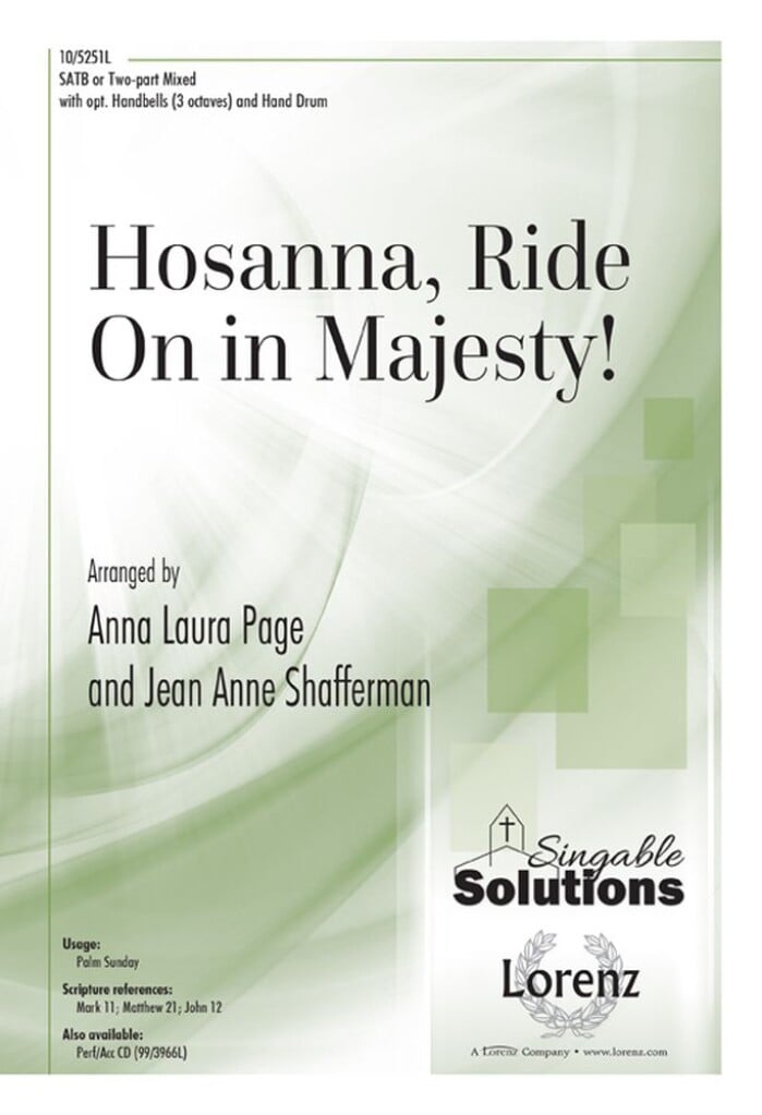 Hosanna, Ride On in Majesty!