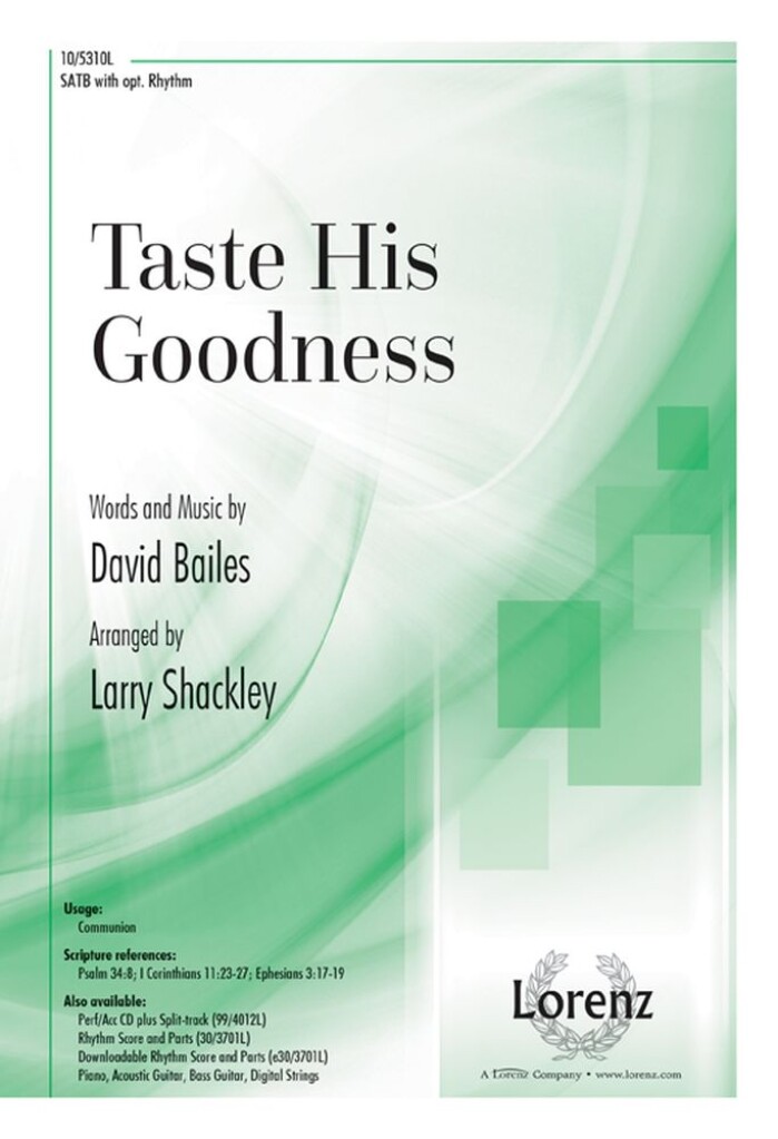 Taste His Goodness