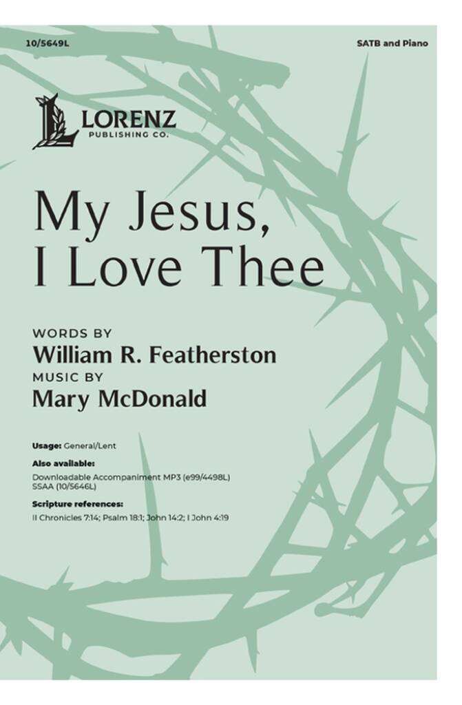My Jesus, I Love Thee