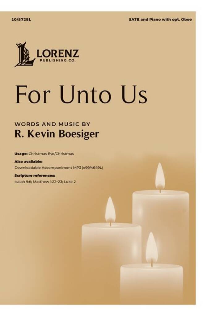 For Unto Us