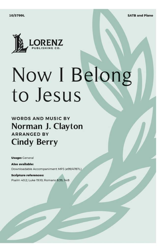 Now I Belong to Jesus