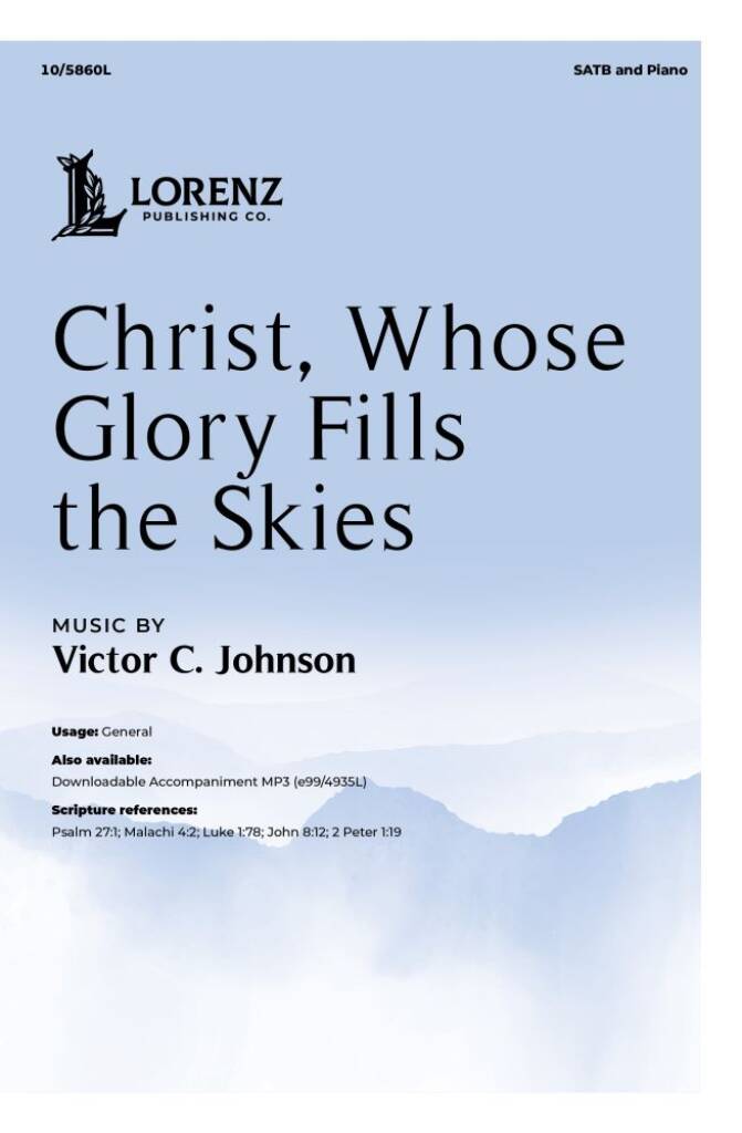 Christ, Whose Glory Fills the Skies