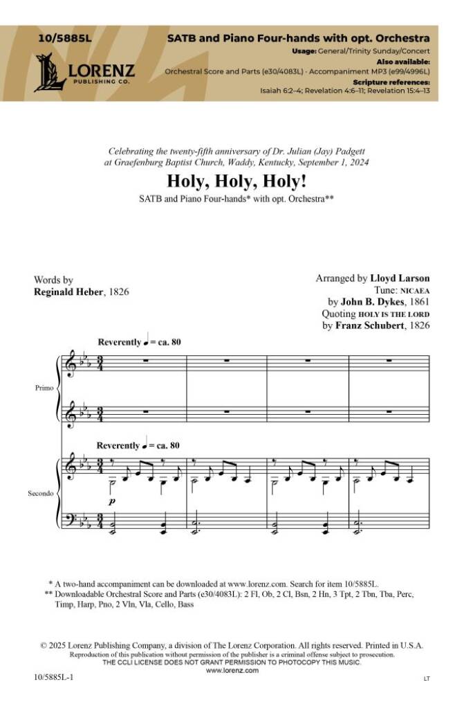 Holy, Holy, Holy!