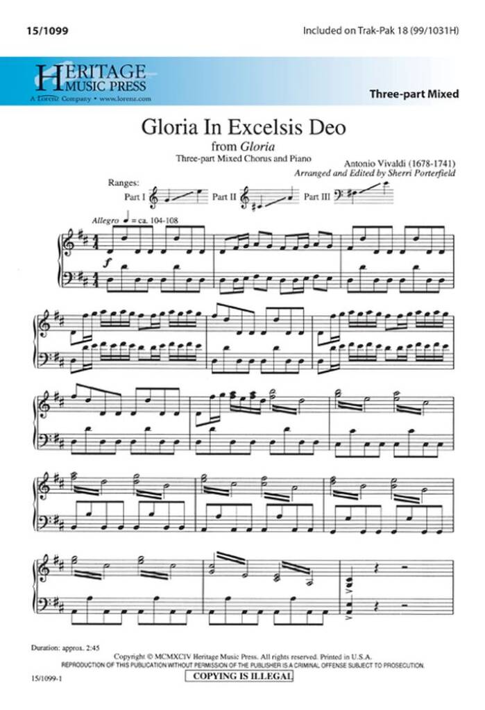 Gloria In Excelsis Deo